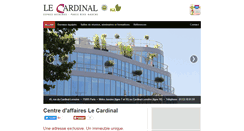 Desktop Screenshot of lecardinal.biz